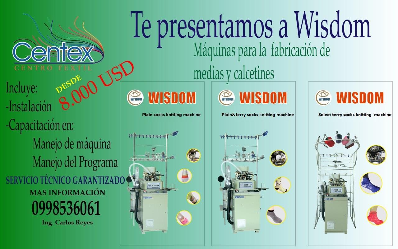 WISDOM Prodaja čarapa za pletenje čarapa u Ekvadoru